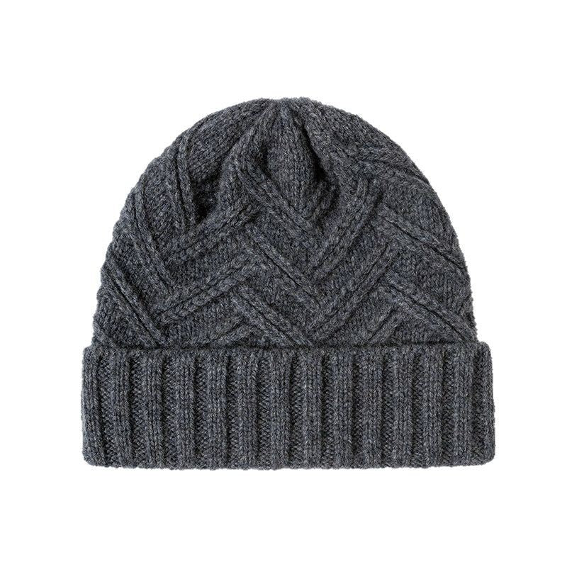 Wool Knitted Thickened Autumn And Winter Warm Wool Hat