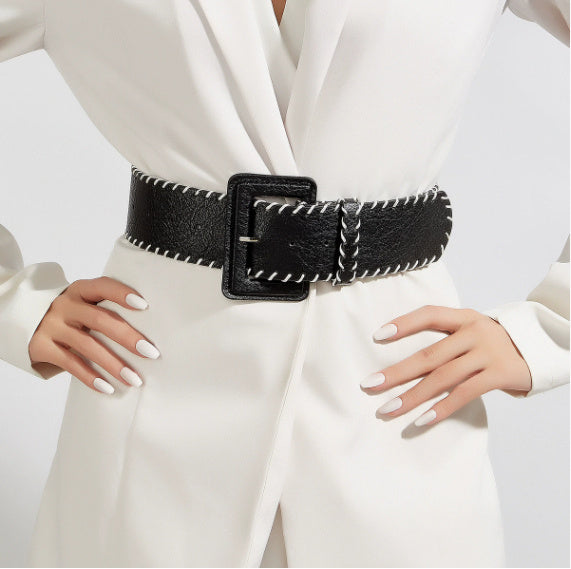 Decorative Jeans Hand-knitted Rope Belt