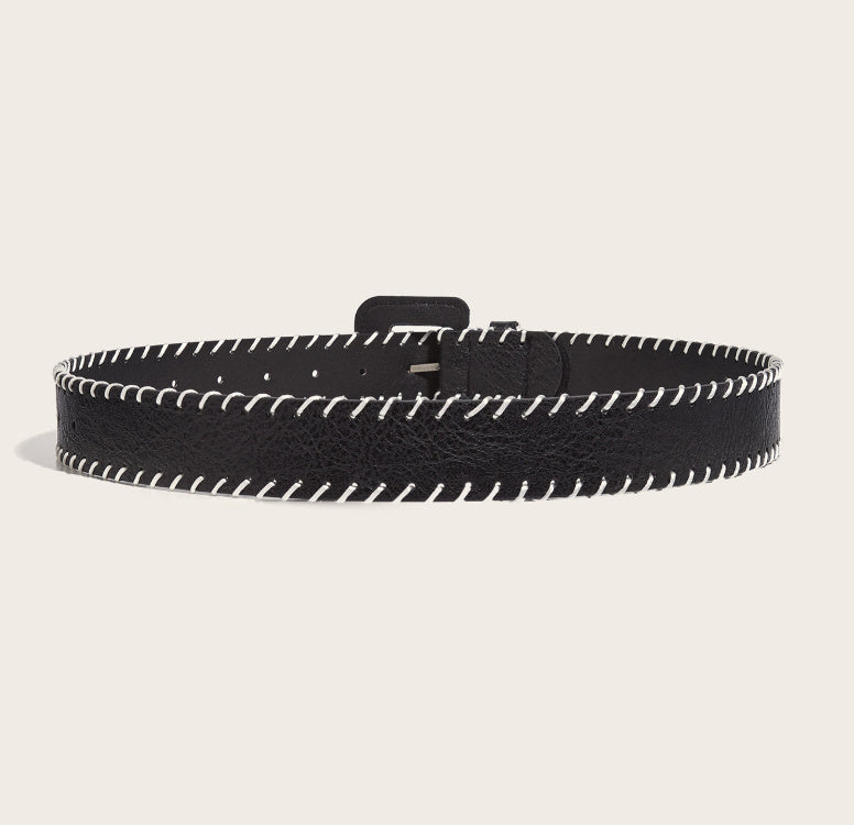 Decorative Jeans Hand-knitted Rope Belt