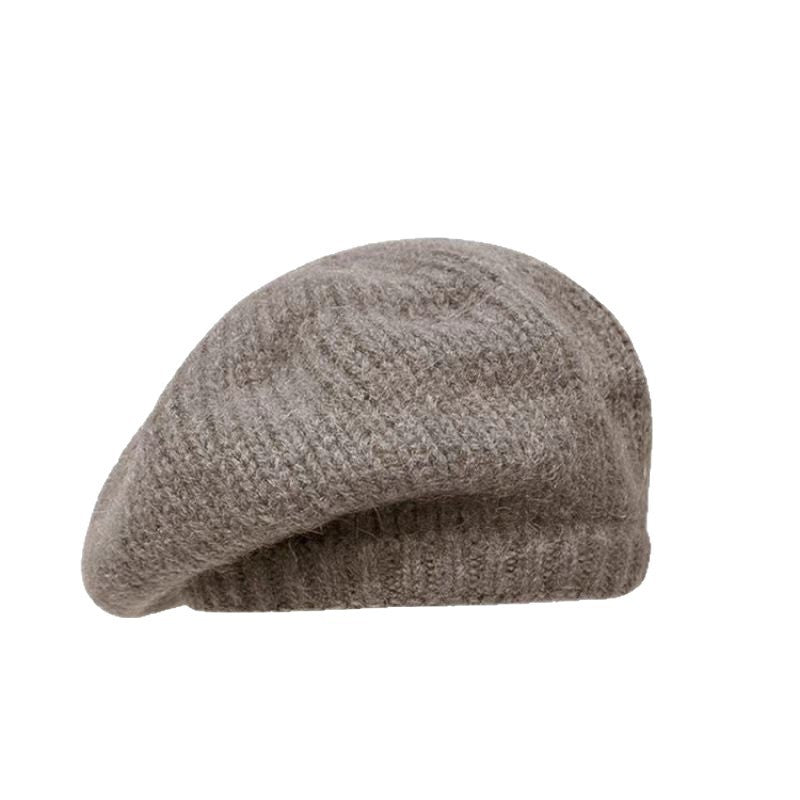 Sweet Beauty Face Little Wild Net Red Big Head Circumference Woolen Cap